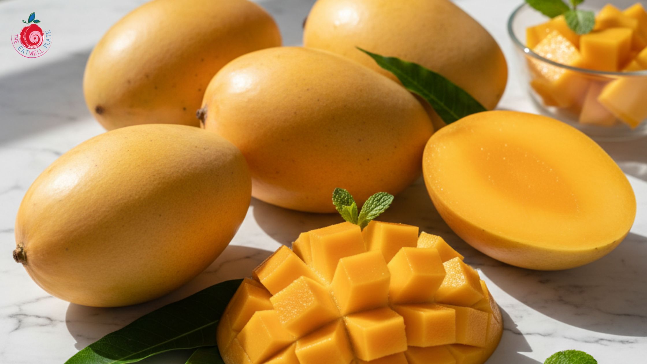 fresh ripe mangoes for healthy summer diet and weight loss