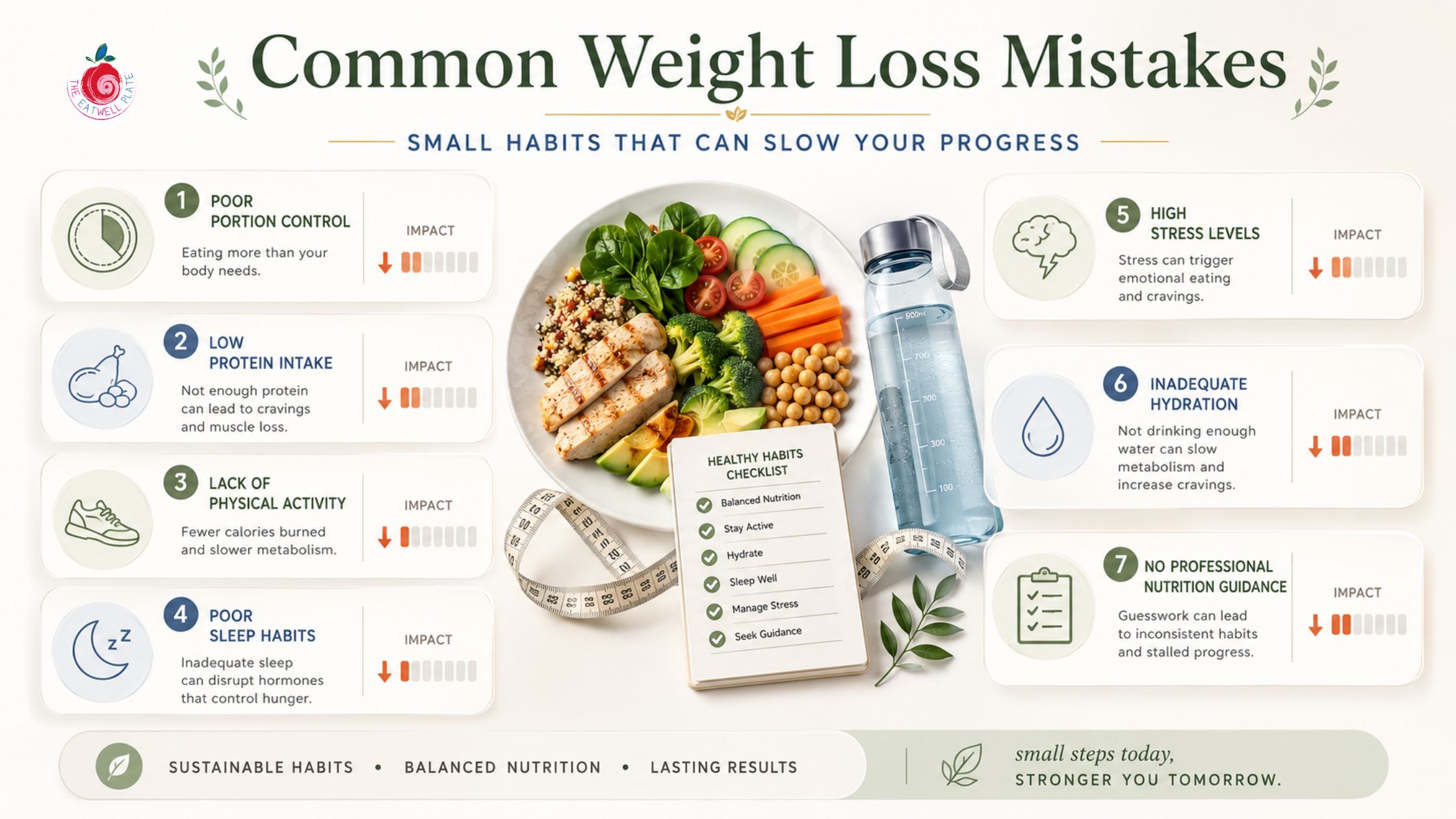 Common weight loss mistakes that affect fat loss and healthy eating results