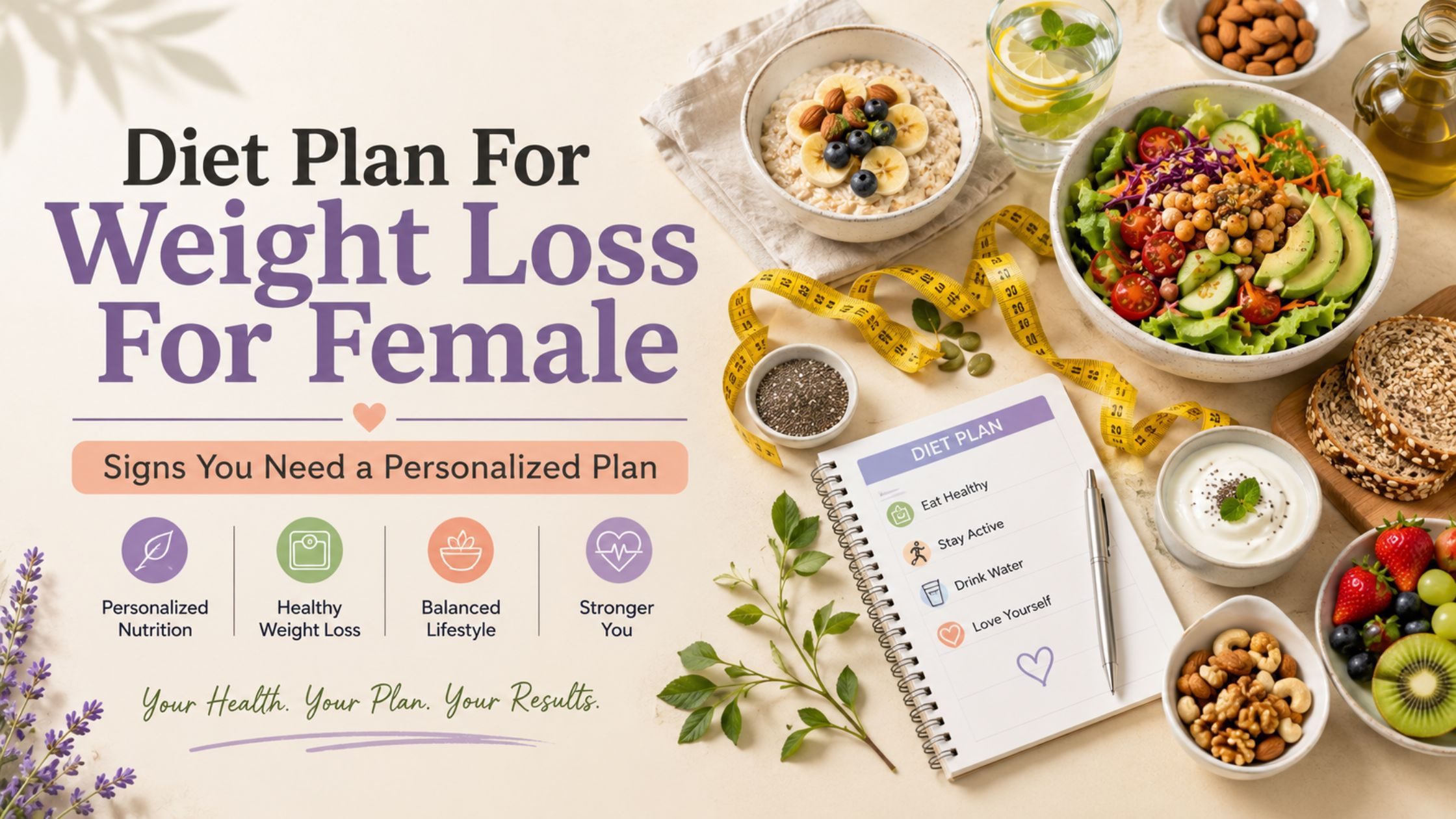 Diet Plan For Weight Loss For Female
