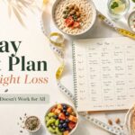 Healthy Indian foods for a 7 day diet plan for weight loss with personalized meal planning