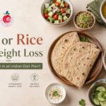 Roti or rice for weight loss in an Indian diet plan