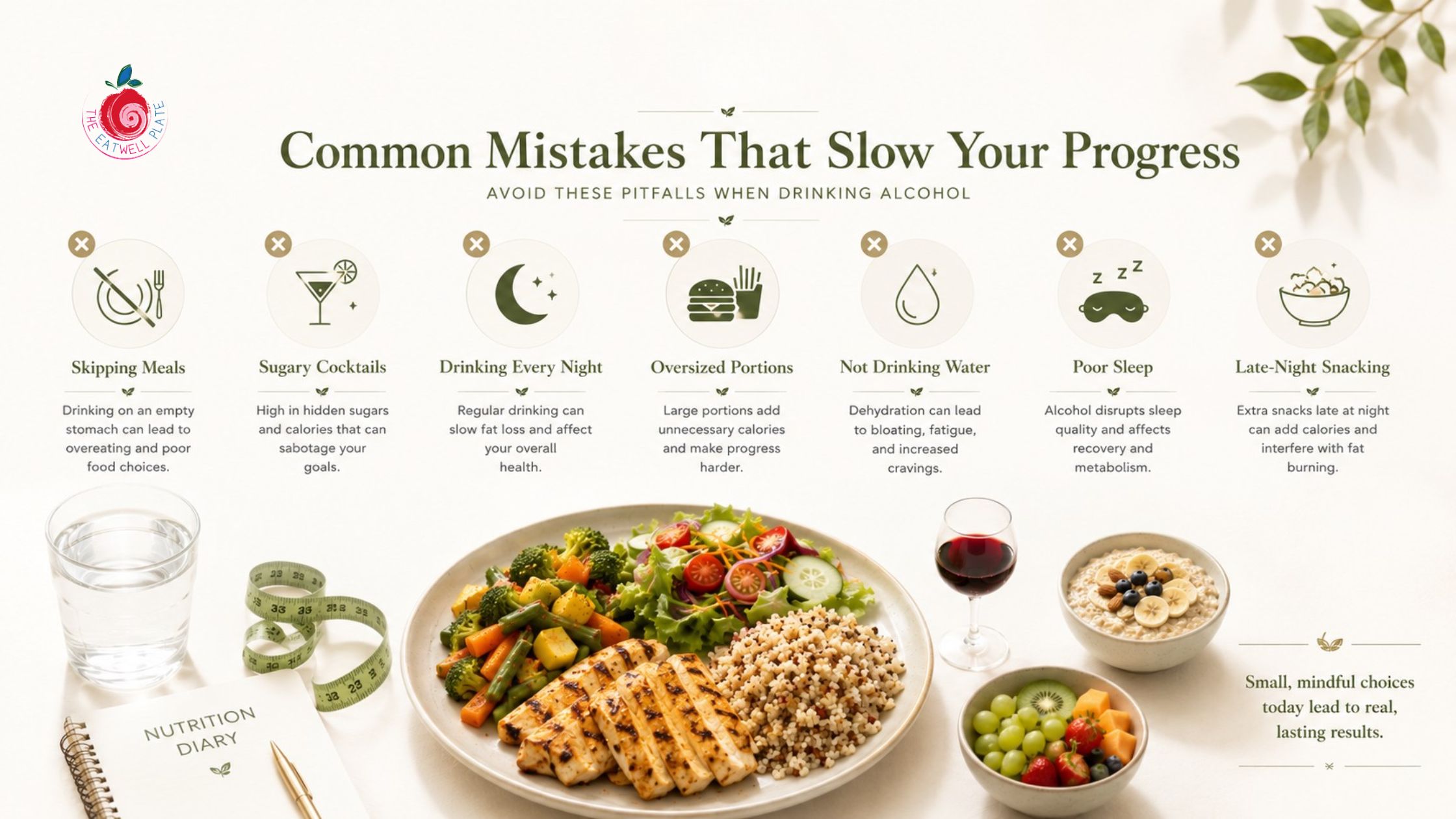 Common alcohol mistakes that can slow weight loss progress