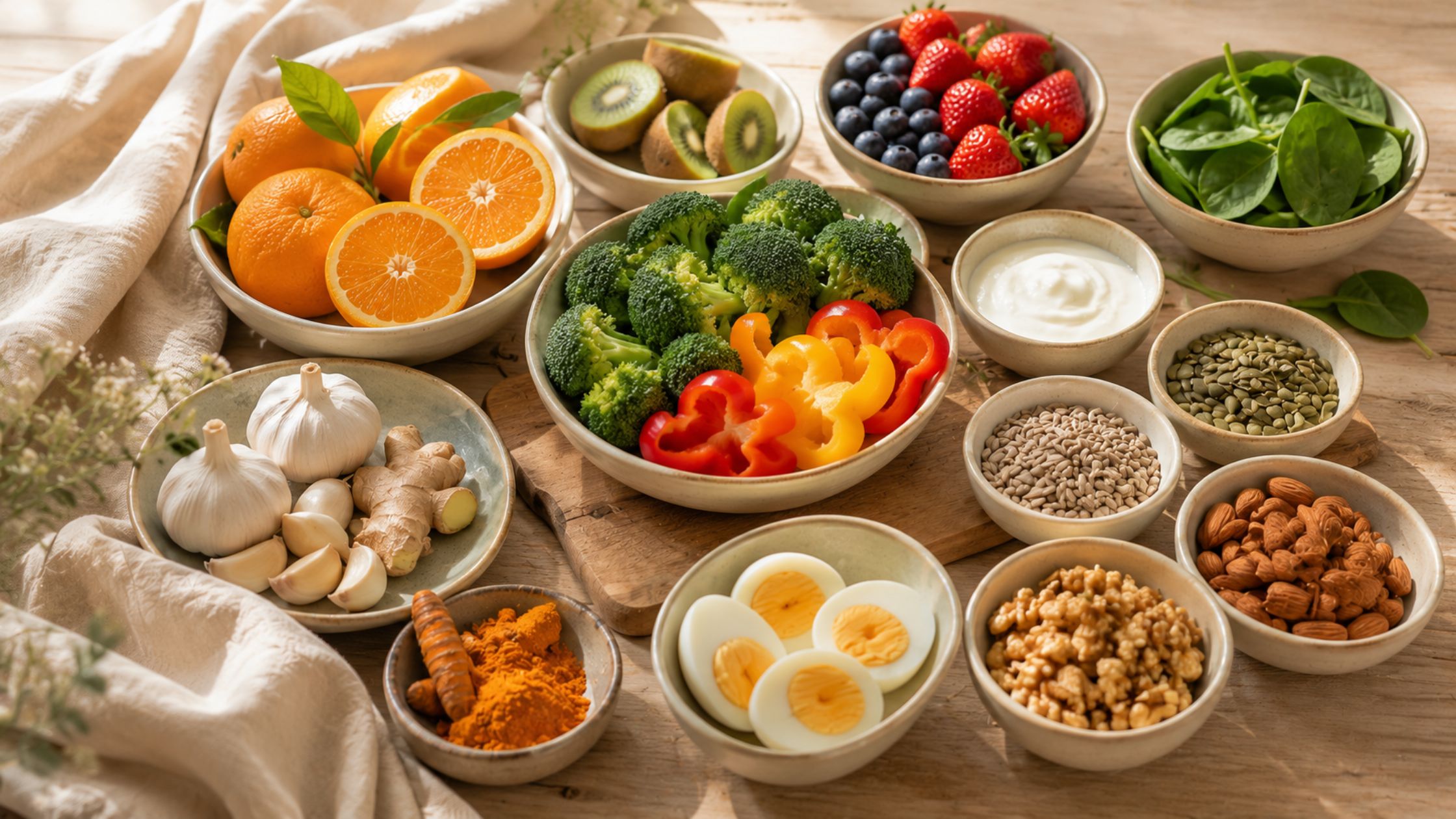 Nutrient-rich foods that help support immune system health