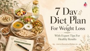 7 day diet plan for weight loss with healthy Indian foods