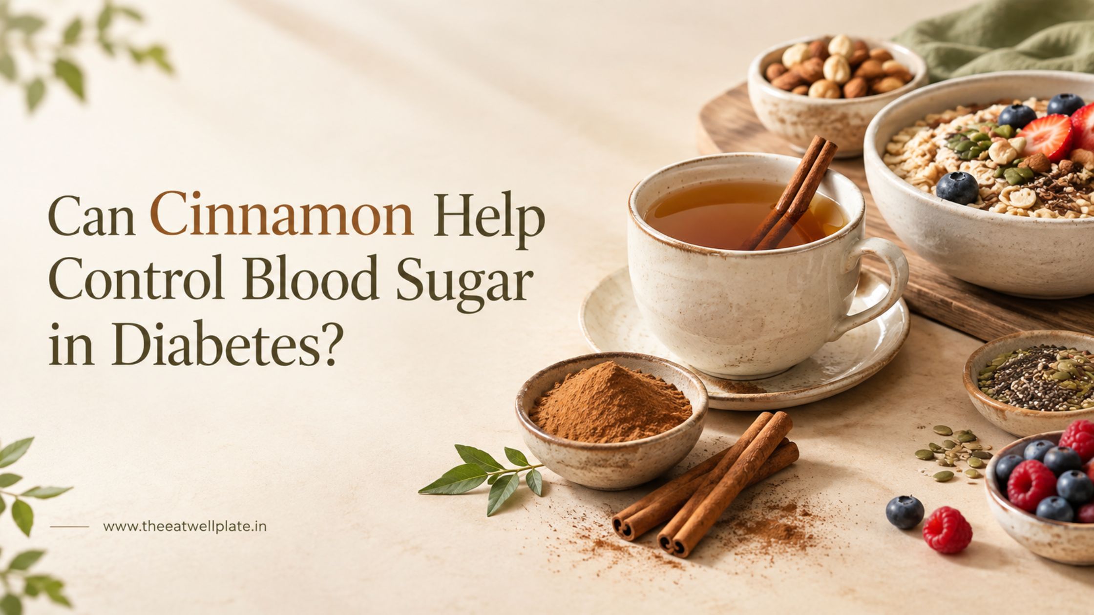 Can cinnamon help control blood sugar in diabetes