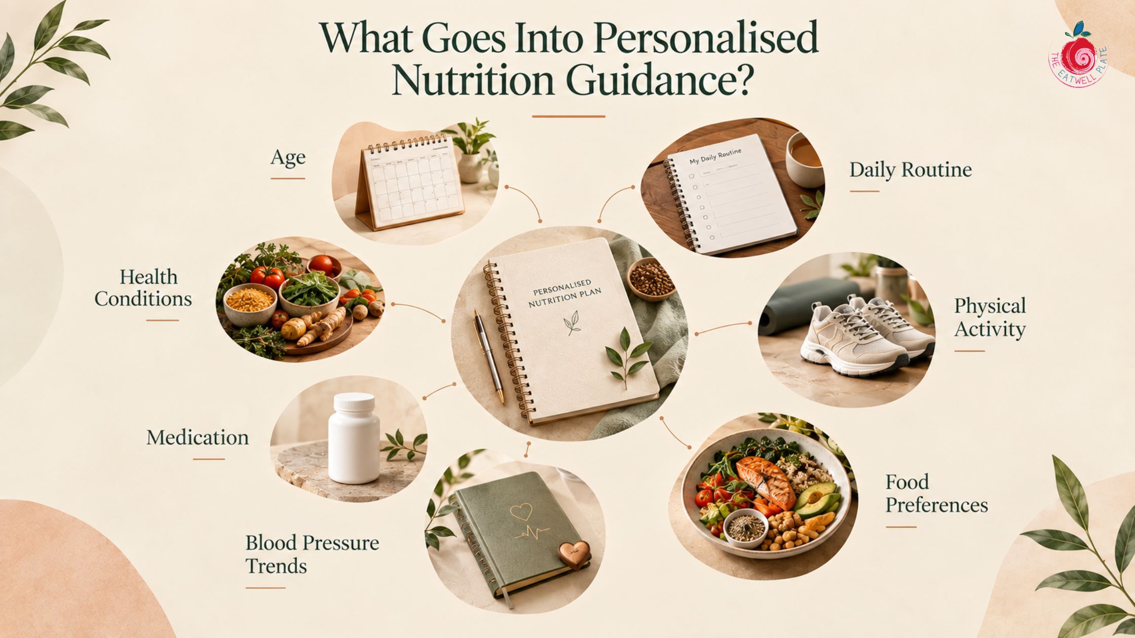 Factors considered in personalised nutrition guidance for heart patients