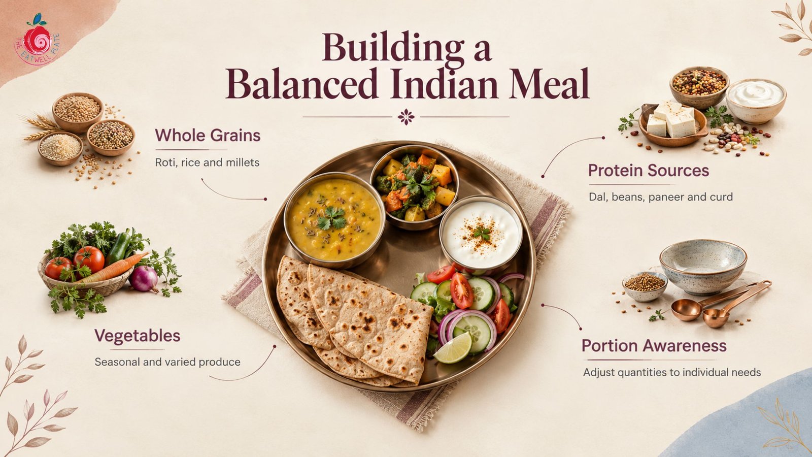 Balanced Indian meal